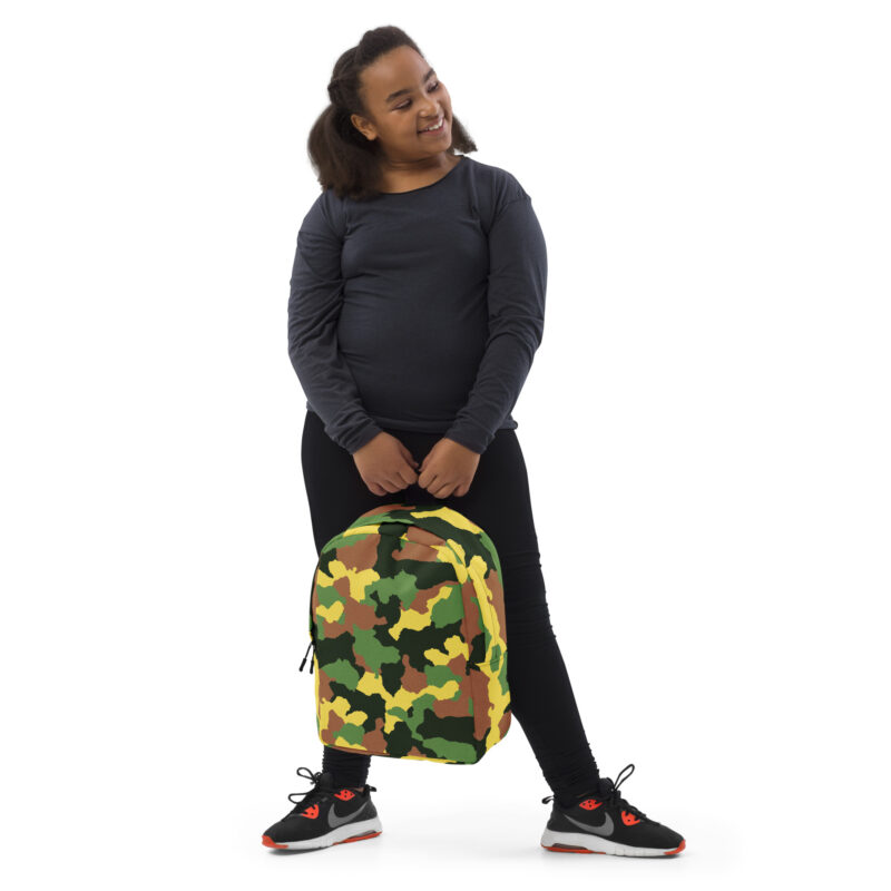 Camo Print Minimalist Backpack - Image 2