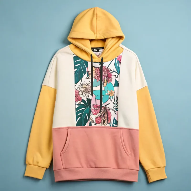 Bright Colorblock Hoodie