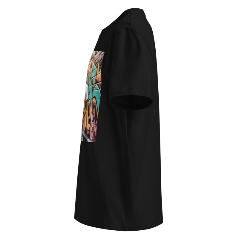 Woman Wearing Urban District Apparel Tee - Image 7
