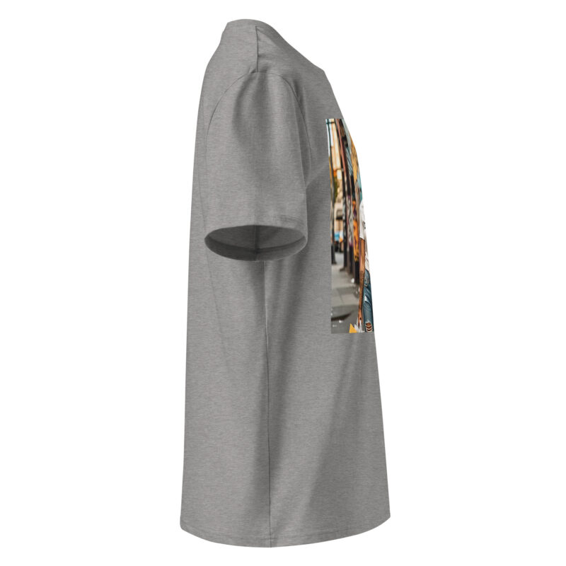 Woman Wearing Urban District Apparel Tee - Image 24