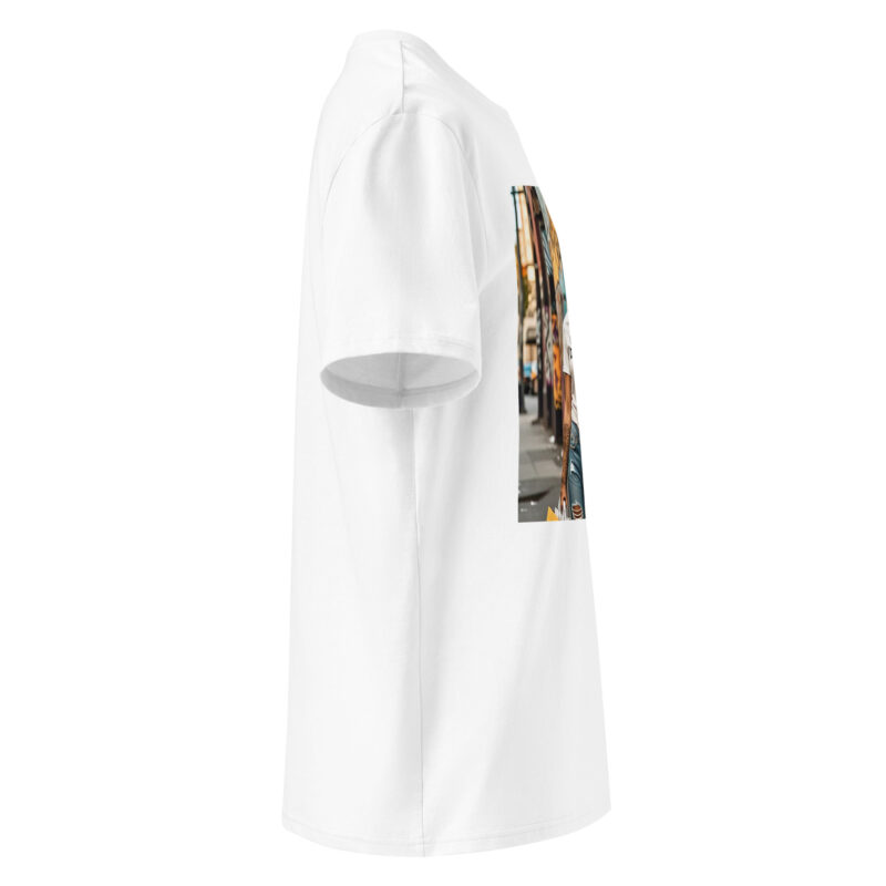 Woman Wearing Urban District Apparel Tee - Image 32